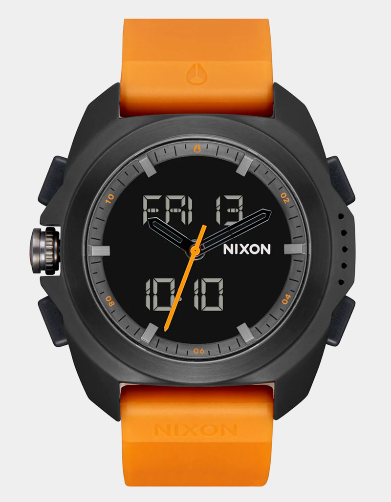 NIXON Ripley Black & Saffron Watch image number 0