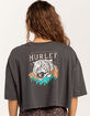 HURLEY Tiger Womens Boyfriend Crop Tee image number 1