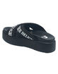 TRUE RELIGION Alia Cross Strap Slip-On Womens Platform Sandal image number 3