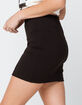 IVY & MAIN Solid Mini Skirt image number 2