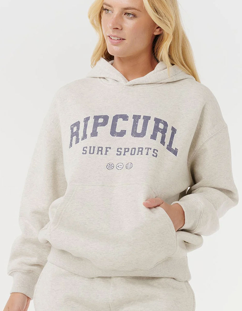 RIP CURL Varsity Sports Womens Oversized Hoodie image number 1