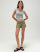 RSQ Banded Bottom Womens Sweater Top image number 3