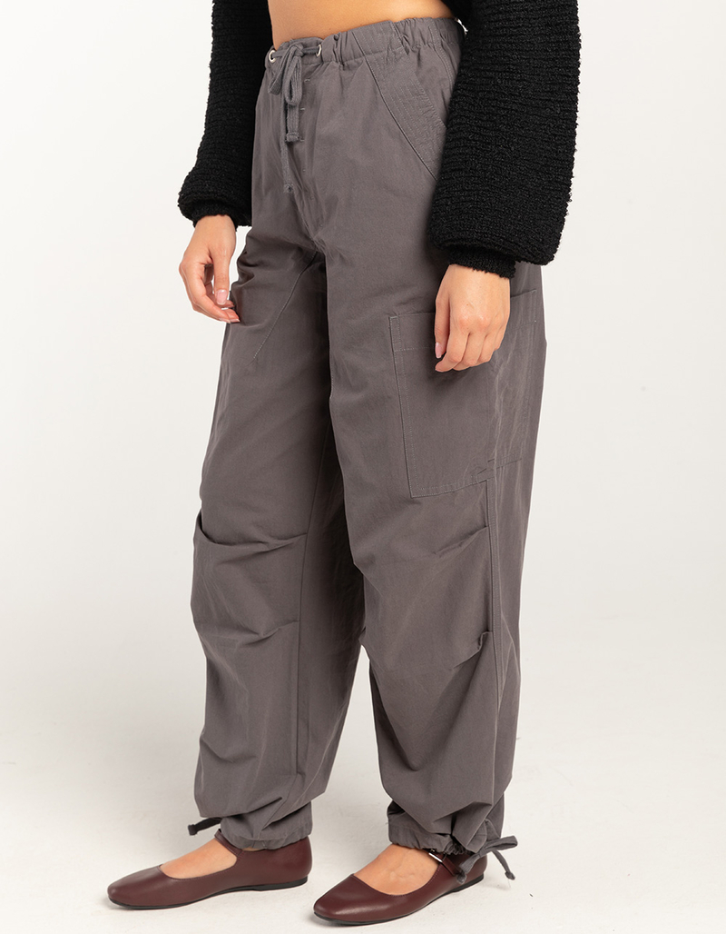 RSQ Womens Low Rise Parachute Cargo Pants image number 2