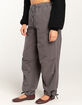 RSQ Womens Low Rise Parachute Cargo Pants image number 3