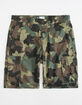 LRG RC Ripstop Camo Mens Cargo Shorts image number 1