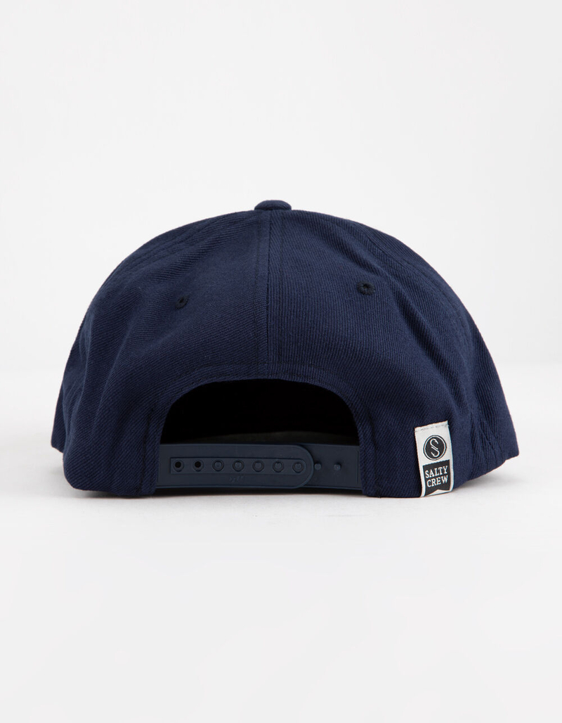 SALTY CREW Buggin Out Navy Mens Snapback Hat image number 1
