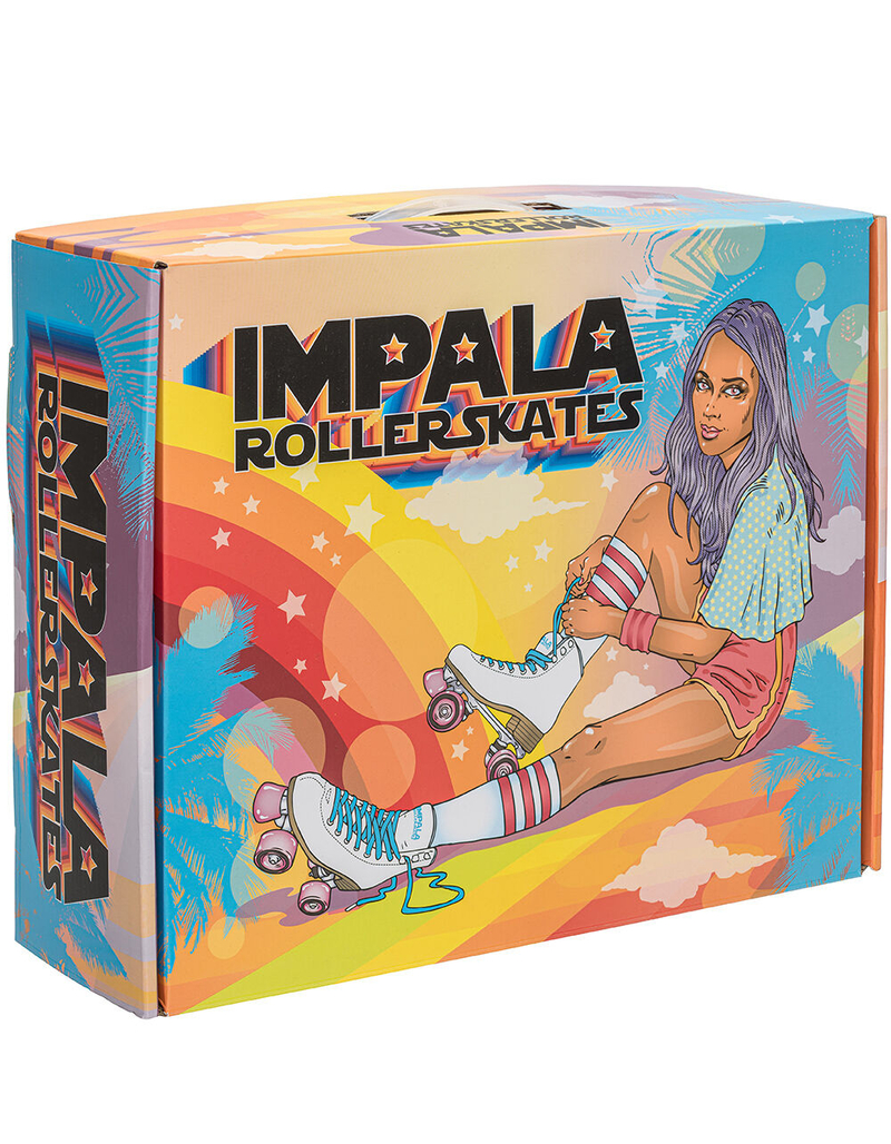 IMPALA ROLLERSKATES White Quad Skates image number 6