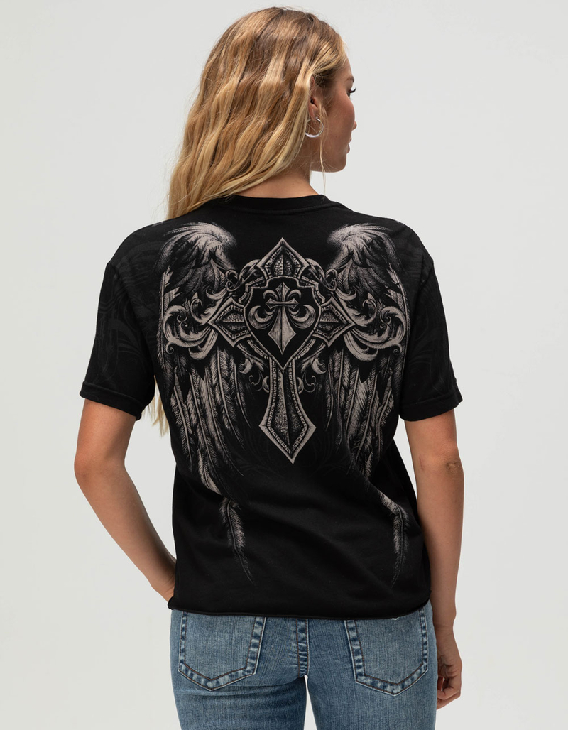 AFFLICTION Ayala Cut Womens Tee image number 1