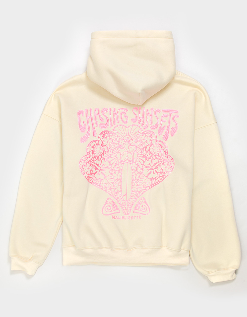 MALIBU SKYYE Chasing Sunsets Embroidered Womens Hoodie image number 2
