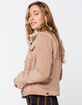 ASHLEY Corduroy Sherpa Womens Tan Jacket image number 2