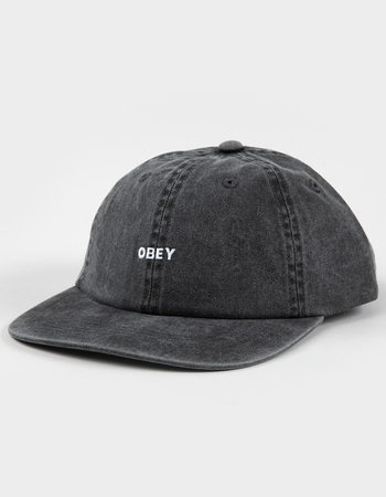 OBEY Pigment Bold 6 Panel Strapback Hat Primary Image