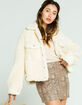 FREE PEOPLE Teddy Womens Swing Jacket image number 1