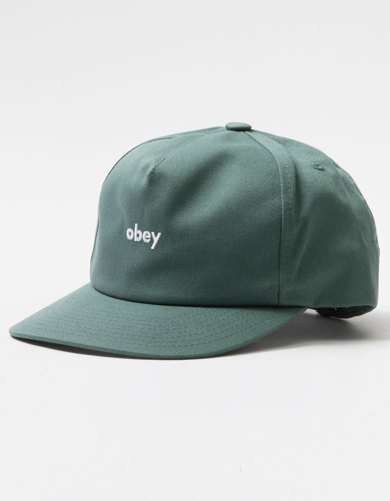 OBEY Lowercase Mens Snapback Hat image number 0