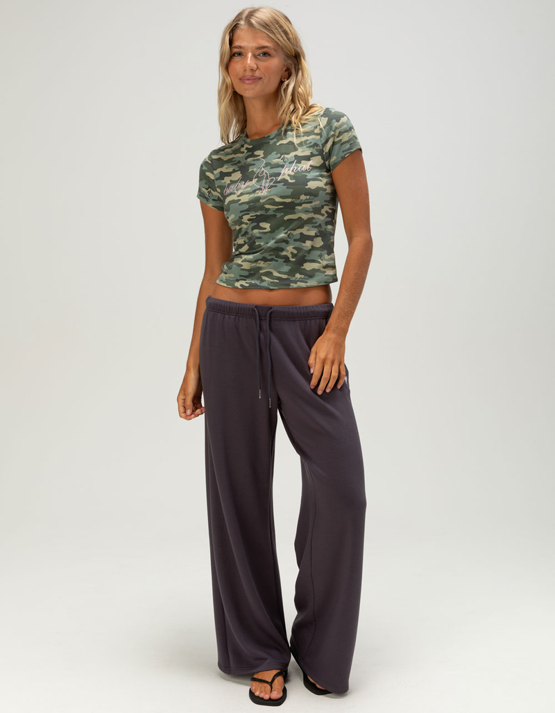 BABY PHAT Camo Womens Baby Tee image number 1