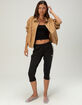 RSQ Womens Oversized Twill Bomber Jacket image number 4
