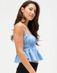 RHYTHM Tyler Womens Babydoll Top image number 3