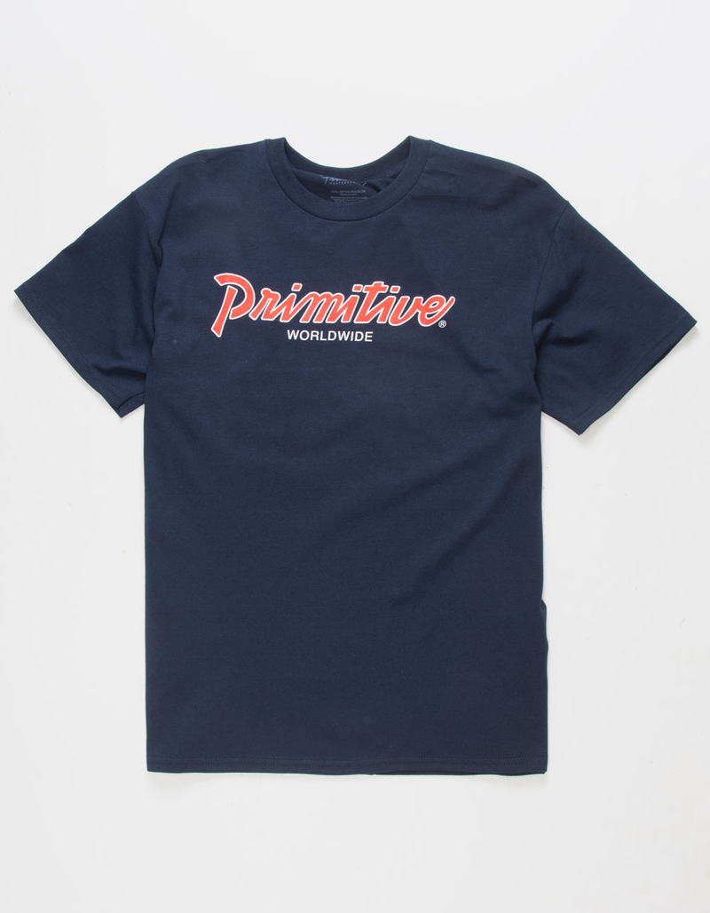 PRIMITIVE League Script Mens Tee image number 0