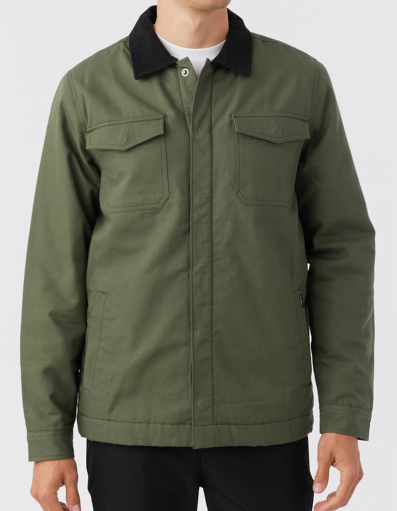 O'NEILL Beacon Mens Sherpa Lined Jacket KHAKI Tillys