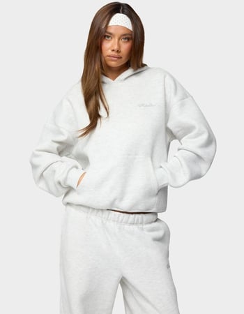 EDIKTED Basic Girl Oversized Edikted Hoodie Primary Image