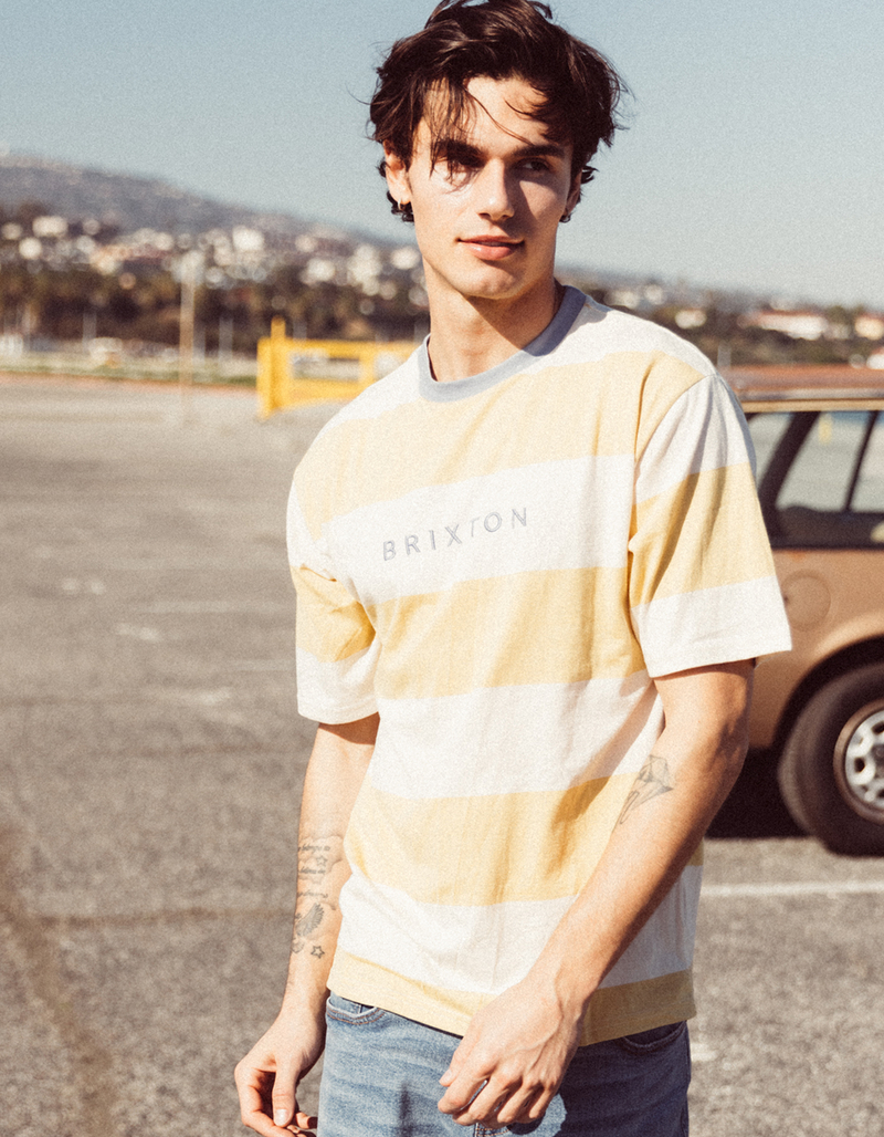 BRIXTON Hilt Alpha Line Mens Tee image number 0