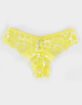 SPREE INTIMATES Scallop Lace Thong image number 1