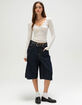 BDG Urban Outfitters Diana Layering Womens Lace Trim Henley Top image number 2