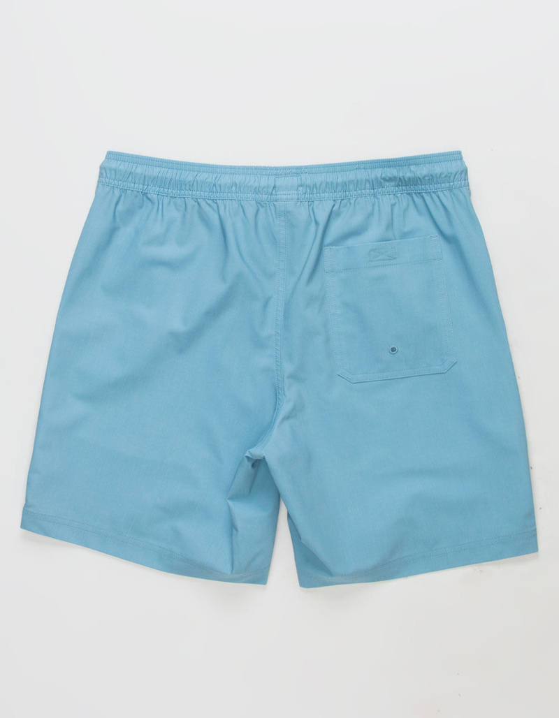 BLUE CROWN Mushroom Color Changing Mens 7" Swim Shorts image number 2