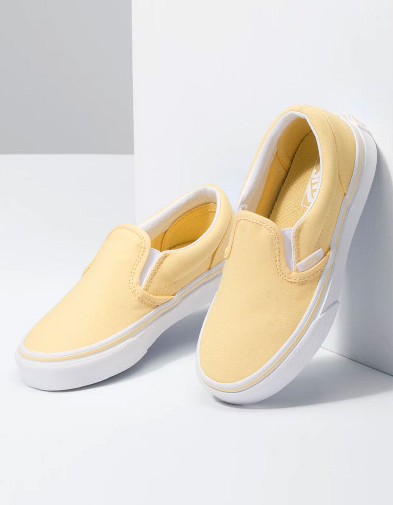 VANS Classic SlipOn Kids Shoes YELLO 369728600