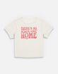 WIZARD OF OZ No Place Like Home Womens Baby Tee WIZARD OF OZ No Place Like Home Womens Baby Tee