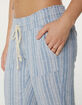 ROXY Oceanside Stripe Womens Flared Beach Pants image number 5