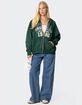 EDIKTED 1980 Oversized Zip Up Hoodie image number 5