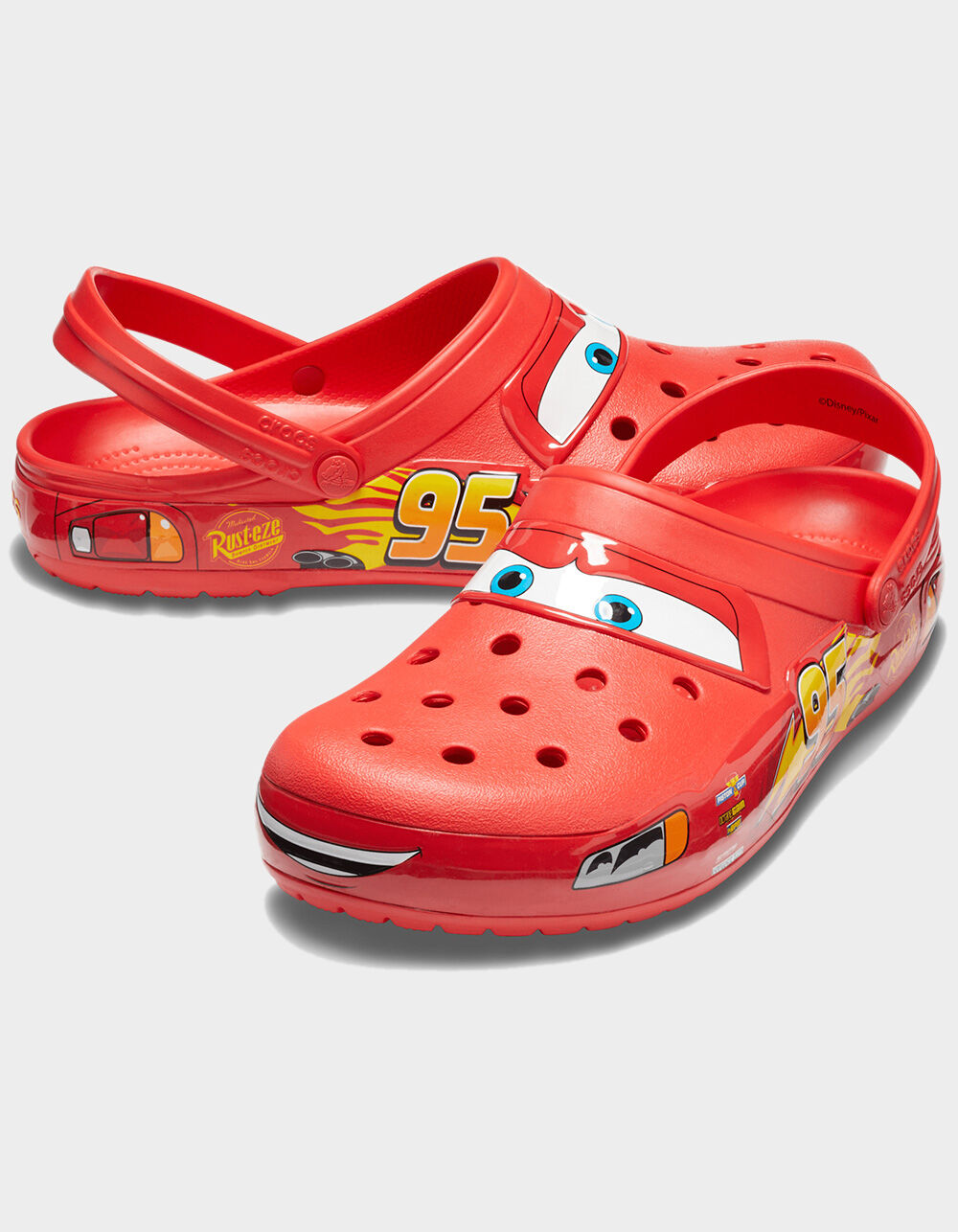 Lightning mcqueen crocs size 13 mens cheap