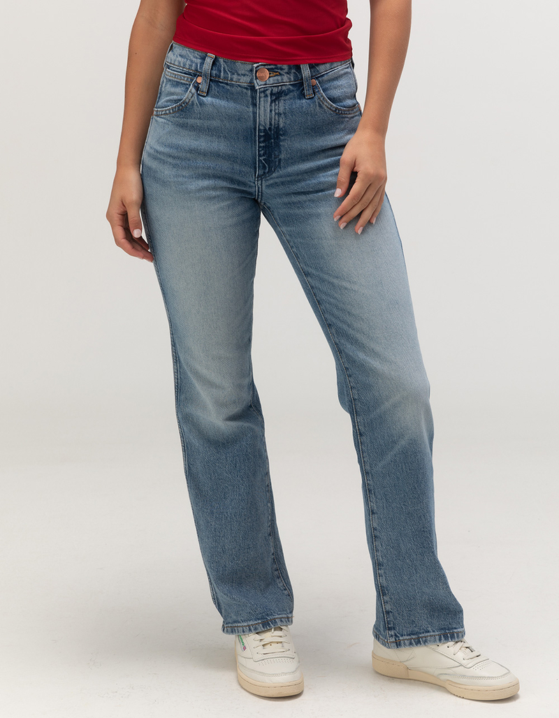 WRANGLER Wrancher Mid Rise Womens Bootcut Jeans image number 1