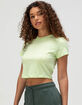 NIKE Sportswear Chill Knit Womens Crop Tee image number 3
