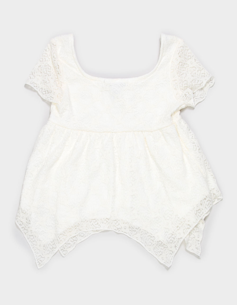 RSQ Girls Texture Babydoll Top image number 1