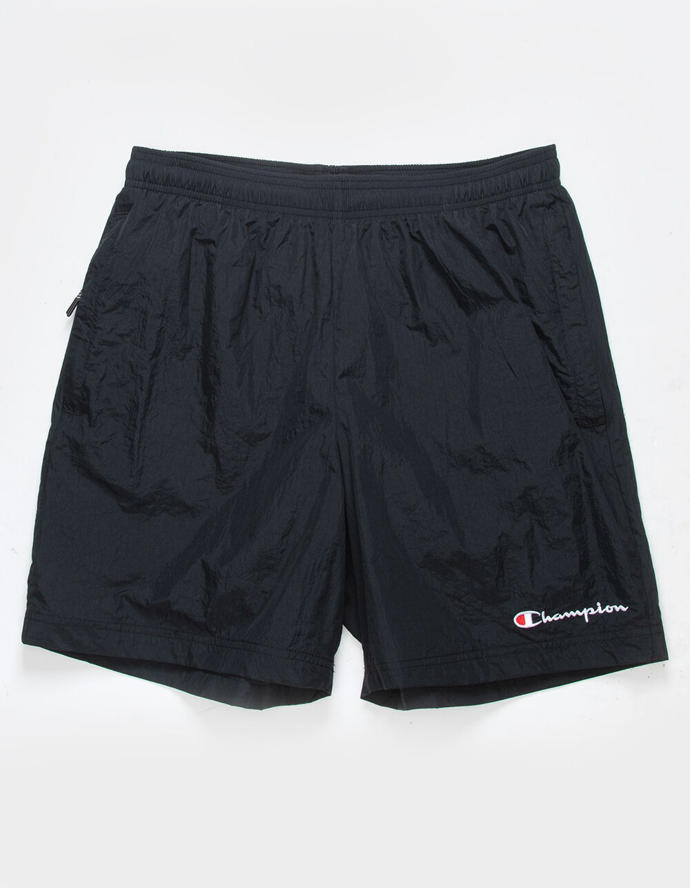 CHAMPION Nylon Warm Up Mens Shorts - BLACK | Tillys