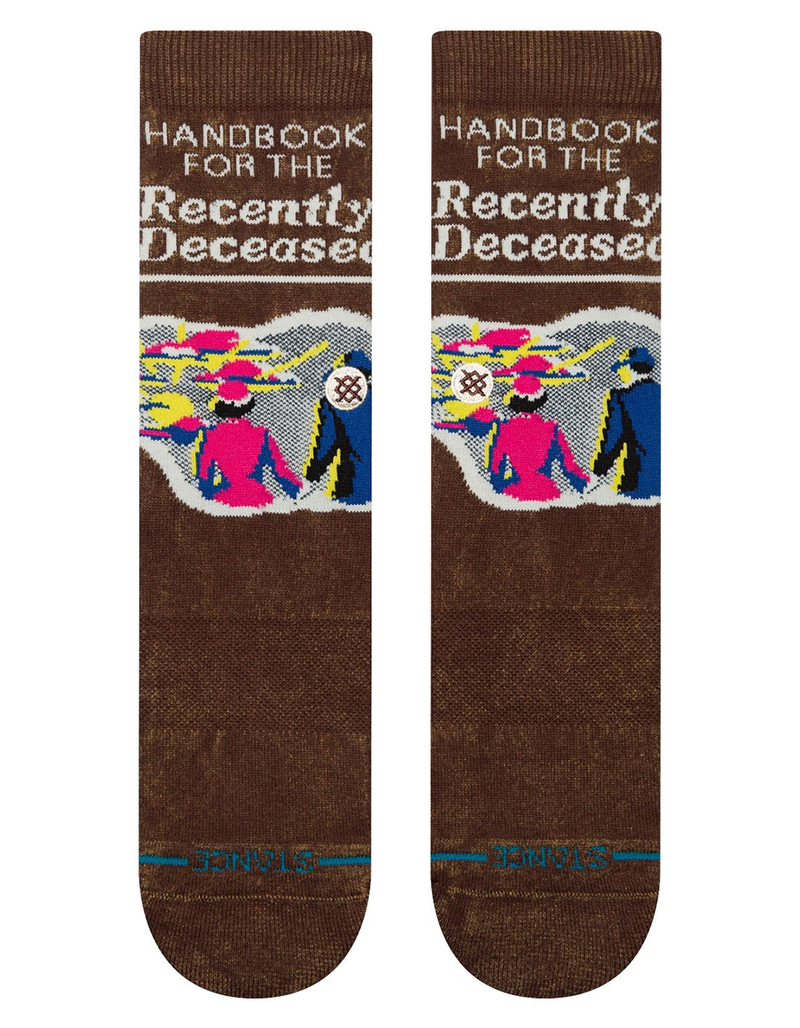 STANCE x Beetlejuice Recently Deceased Crew Socks BROWN Tillys
