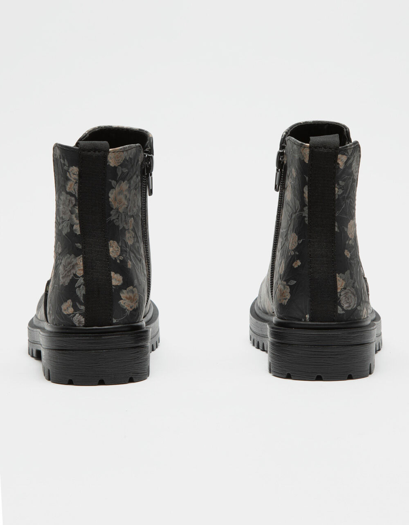 SODA Chelsea Floral Girls Boots image number 3