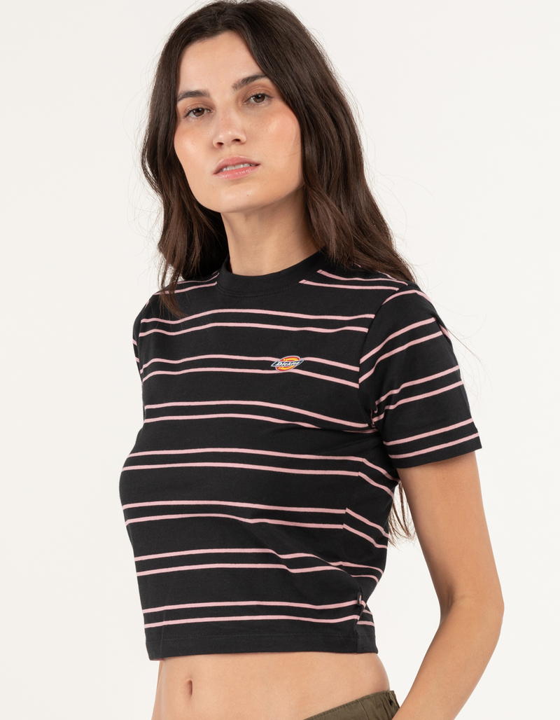 DICKIES Stripe Womens Knit Top image number 1