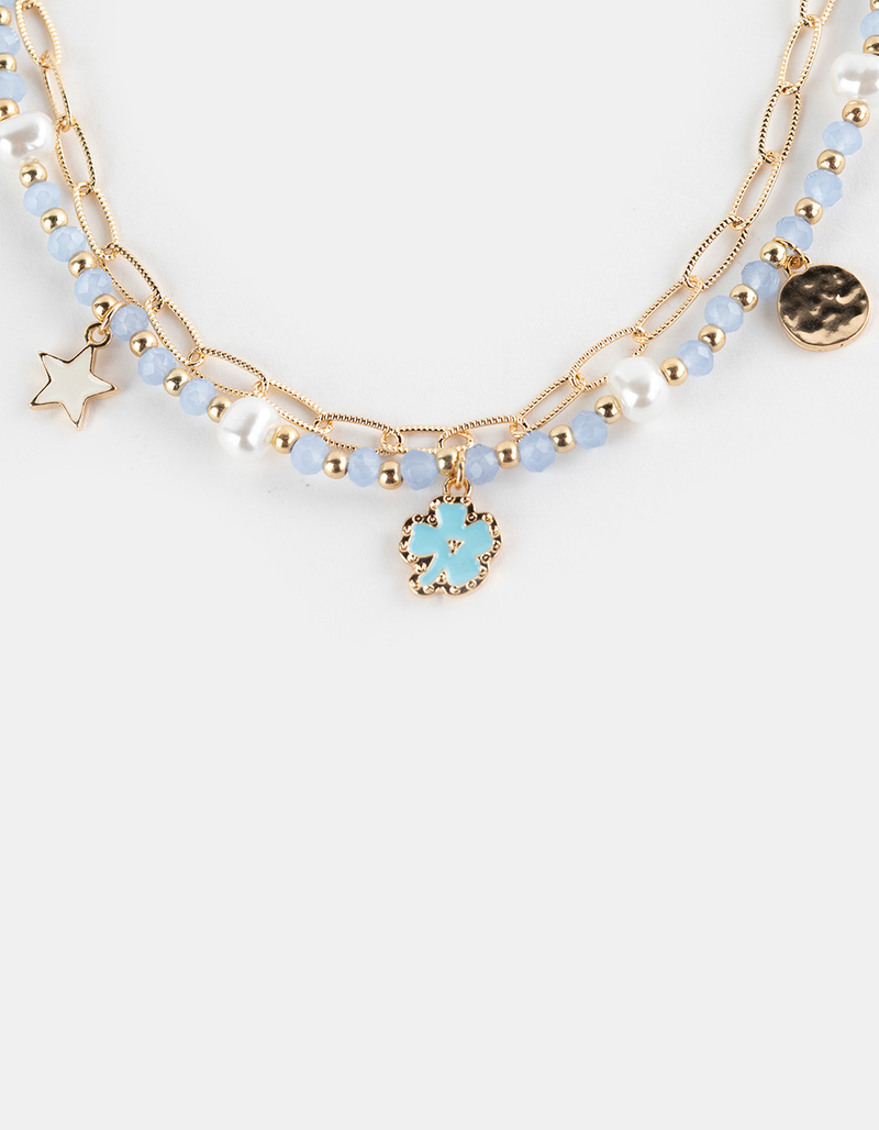 FULL TILT Beaded Charm Necklace image number 1