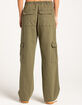 RSQ Womens Mid Rise D Ring Cotton Cargo Pants image number 4