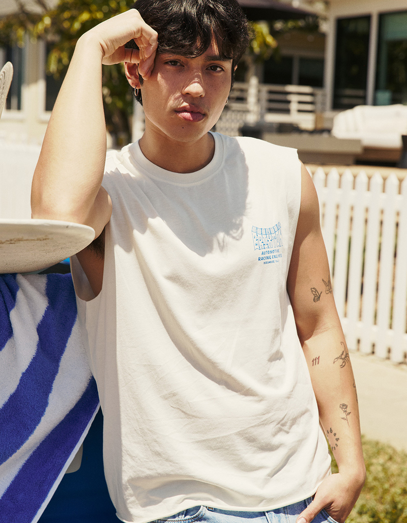 BRIXTON Horsepower Mens Muscle Tee image number 3