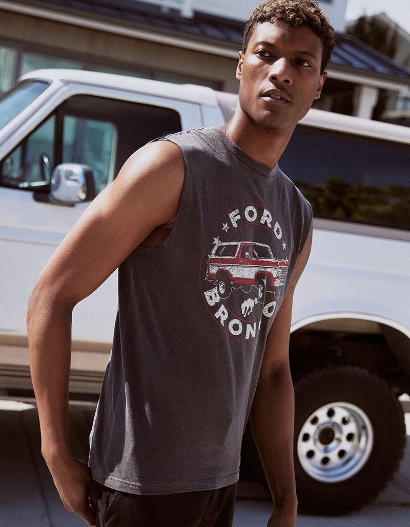 FORD Bronco Mens Muscle Tee image number 3