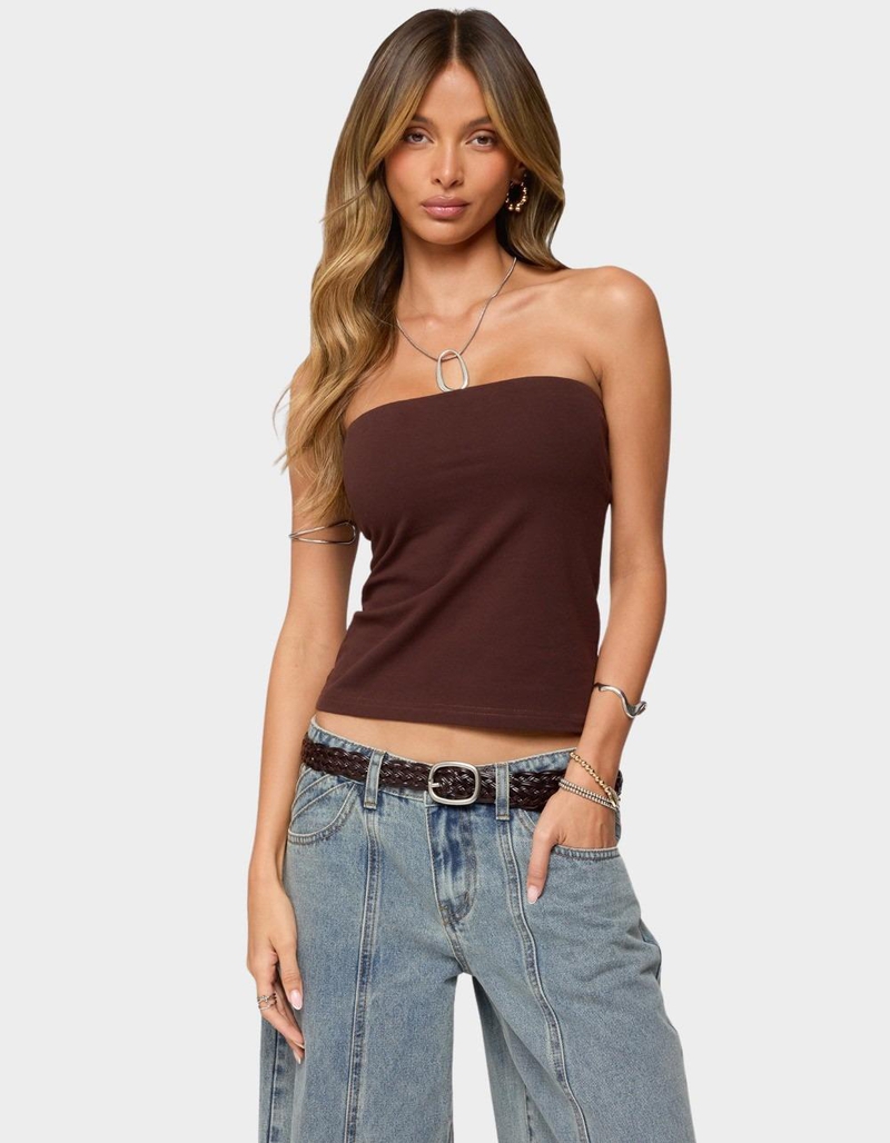EDIKTED Built In Bra Tube Top image number 0