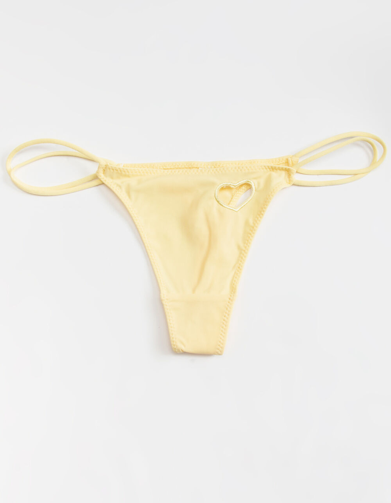 FULL TILT Heart Cutout Thong image number 0