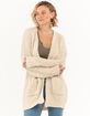 FULL TILT Birdseye Womens Open Cardigan image number 1