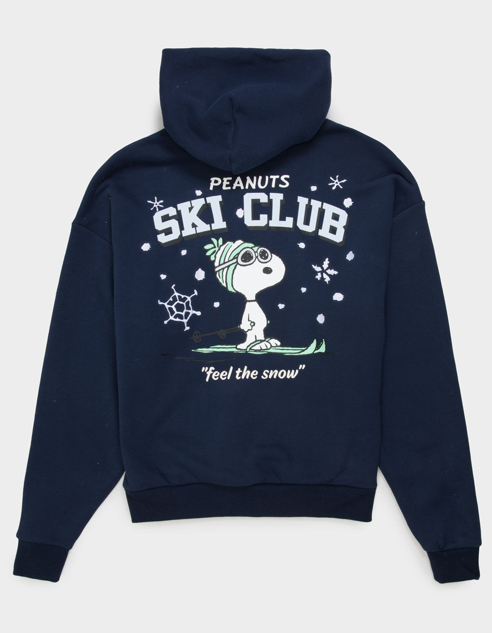 RSQ x Peanuts Snoopy Ski Club Mens Hoodie - NAVY | Tillys
