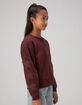 FULL TILT Star Patch Girls Crewneck Sweatshirt image number 4