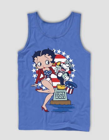 BETTY BOOP Americana Stars Unisex Tank Primary Image