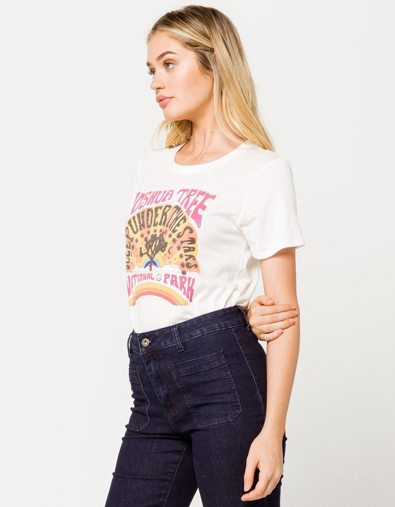 FULL TILT Joshua Tree Womens Boyfriend Tee image number 1